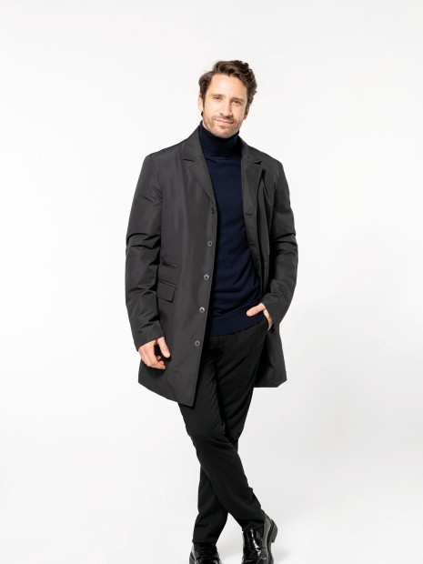 Vestes à personnaliser KARIBAN Trench structuré homme 