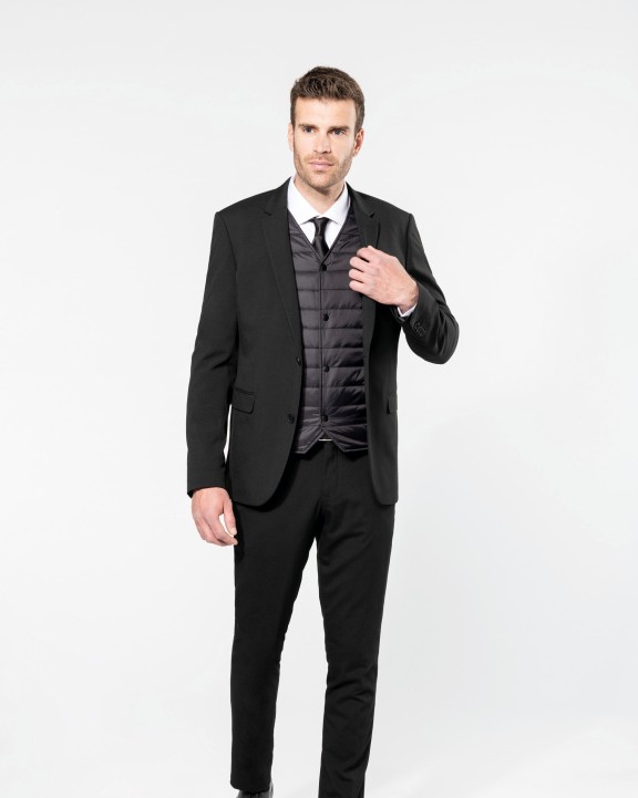 KARIBAN Leichter Bodywärmer für Herren Jacke personalisierbar