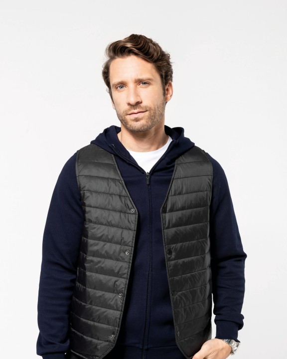 KARIBAN Leichter Bodywärmer für Herren Jacke personalisierbar