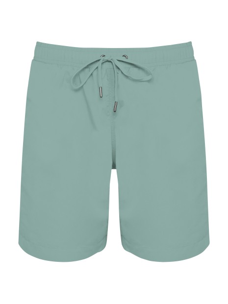 KARIBAN Short de bain homme sage personnalisable