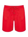 KARIBAN Short de bain homme rouge personnalisable