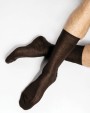 KARIBAN Herrensocken aus Baumwolljersey mit Fil d'Écosse-Baumwolle Accessoire personalisierbar