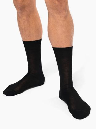 Chaussettes jersey coton fil d'Écosse homme