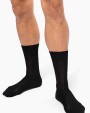 KARIBAN 4 x 2 Fil d'Écosse Herrensocken aus Baumwollripp Accessoire personalisierbar