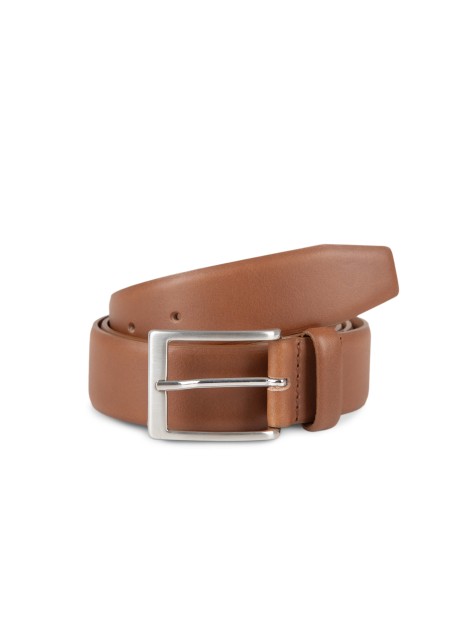 KARIBAN Ceinture cuir homme burnt brown personnalisable