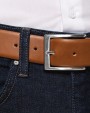 KARIBAN Ledergürtel für Herren Accessoire personalisierbar