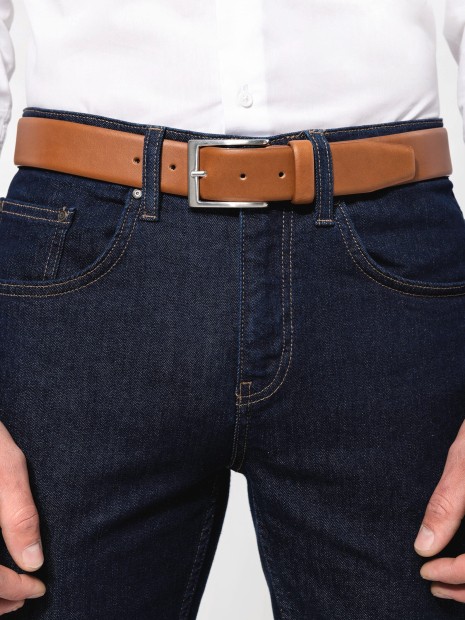 Accessoires à personnaliser KARIBAN Ceinture cuir homme 