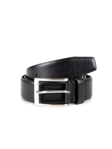 KARIBAN Ceinture cuir homme noir personnalisable