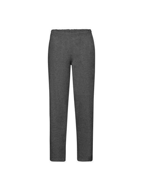 FOL Pantalon de jogging bas droit (64-032-0) heather grey fonce personnalisable