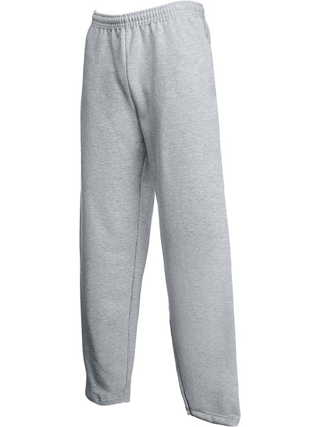 FOL Pantalon de jogging bas droit (64-032-0) heather grey personnalisable