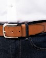 Accessoire KARIBAN Vintage lederen herenriem voor bedrukking &amp; borduring