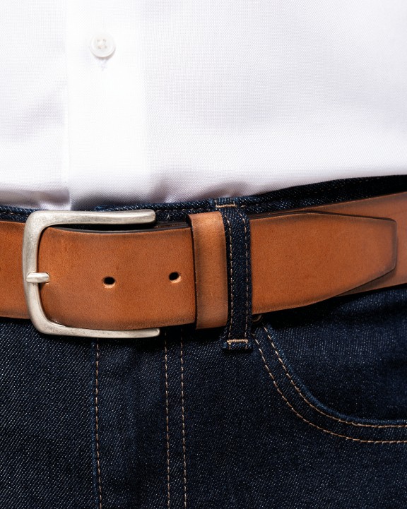 Accessoire KARIBAN Vintage lederen herenriem voor bedrukking &amp; borduring