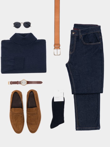 Accessoires à personnaliser KARIBAN Ceinture vintage cuir homme 