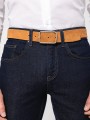 Accessoires à personnaliser KARIBAN Ceinture cuir  velours homme 