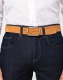 KARIBAN Veloursledergürtel für Herren Accessoire personalisierbar