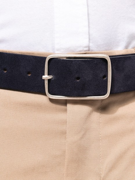 Accessoires à personnaliser KARIBAN Ceinture cuir  velours homme 