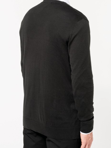 Pulls à personnaliser KARIBAN Pull Supima® col rond homme 