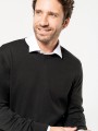 Pulls à personnaliser KARIBAN Pull Supima® col rond homme 