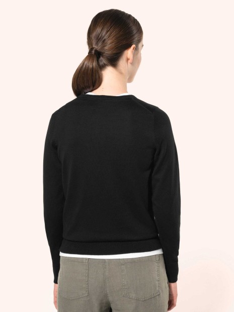 Pulls à personnaliser KARIBAN Pull Supima® col rond  femme 