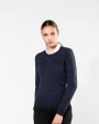 KARIBAN Supima®-Damenpullover mit Rundhalsausschnitt Pullover personalisierbar