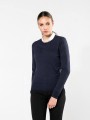 Pulls à personnaliser KARIBAN Pull Supima® col rond  femme 