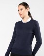 KARIBAN Supima®-Damenpullover mit Rundhalsausschnitt Pullover personalisierbar
