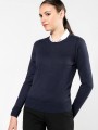 Pulls à personnaliser KARIBAN Pull Supima® col rond  femme 
