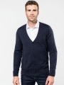 Pulls à personnaliser KARIBAN Cardigan Supima® homme 