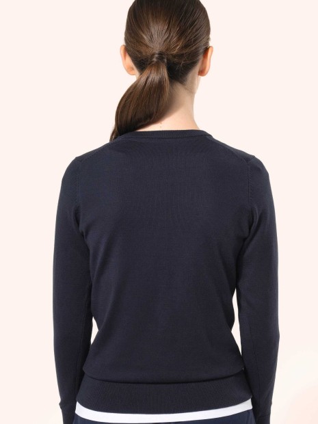 Pulls à personnaliser KARIBAN Cardigan Supima® femme 