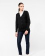KARIBAN Damen Supima® Cardigan Pullover personalisierbar