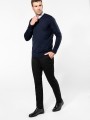 Pulls à personnaliser KARIBAN Pull Mérinos col V homme 
