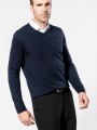 Pulls à personnaliser KARIBAN Pull Mérinos col V homme 