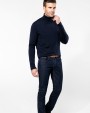 KARIBAN Merino-Herrenpullover mit Rollkragen Pullover personalisierbar