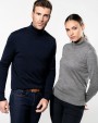 KARIBAN Merino-Damenpullover mit Rollkragen Pullover personalisierbar