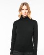 KARIBAN Merino-Damenpullover mit Rollkragen Pullover personalisierbar