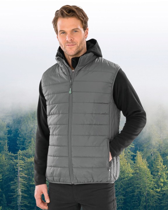 Veste personnalisable RESULT Bodywarmer recyclé et matelassé Core