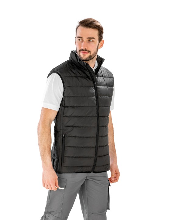 Veste personnalisable RESULT Bodywarmer recyclé et matelassé Core