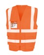 Gilet de sécurité personnalisable RESULT Gilet de sécurité zippé