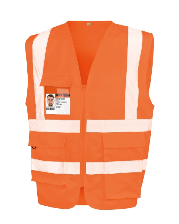 Gilet de sécurité personnalisable RESULT Gilet de sécurité zippé