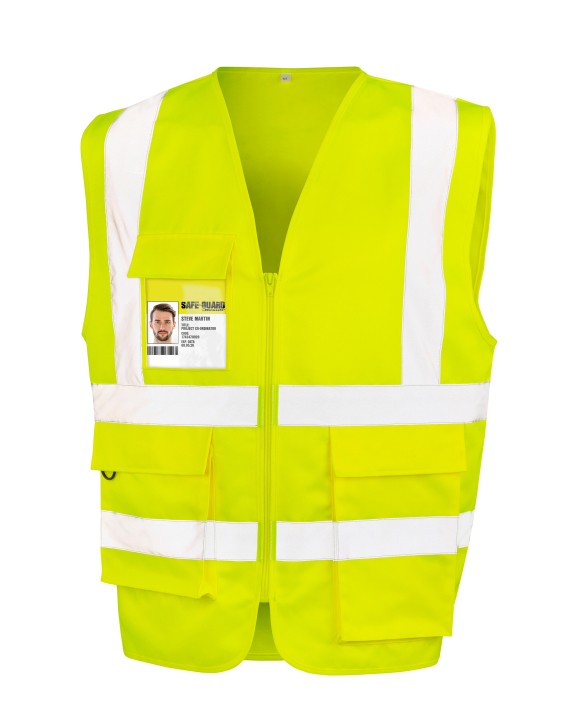Gilet de sécurité personnalisable RESULT Gilet de sécurité zippé