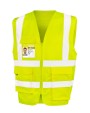 Fluohesje RESULT Veiligheidshesje met rits voor bedrukking &amp; borduring