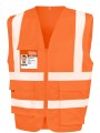 Gilets de sécurité à personnaliser RESULT Gilet de sécurité zippé 