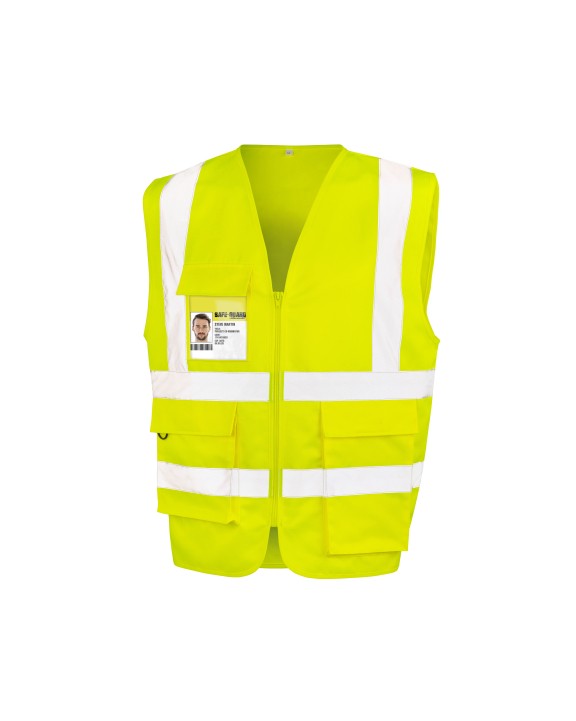 Gilet de sécurité personnalisable RESULT Gilet de sécurité zippé