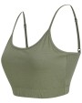 SKINNIFIT Kurzes, umweltfreundliches Damen-Top T-Shirt personalisierbar