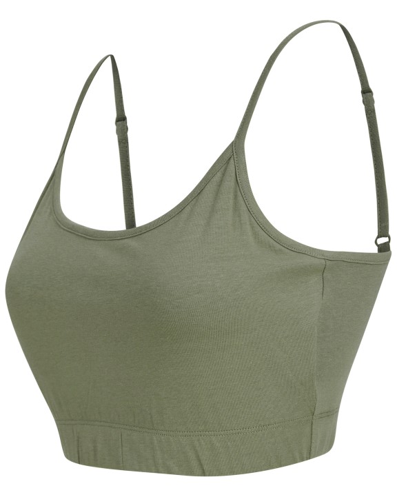 SKINNIFIT Kurzes, umweltfreundliches Damen-Top T-Shirt personalisierbar