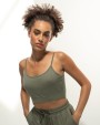 SKINNIFIT Kurzes, umweltfreundliches Damen-Top T-Shirt personalisierbar