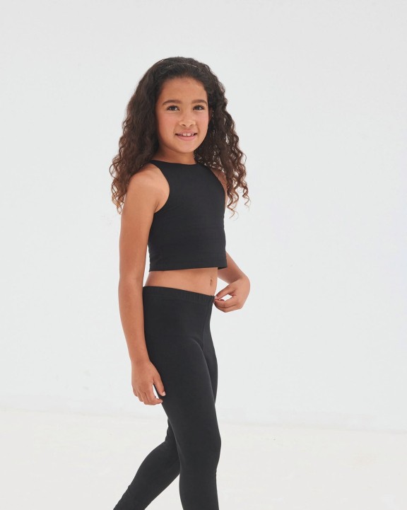SKINNIFIT Kurzes Kinder-Top T-Shirt personalisierbar