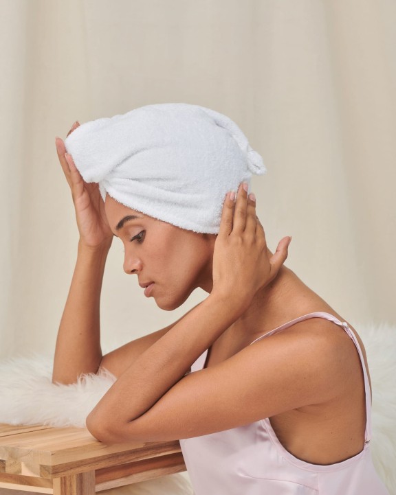 TOWEL-CITY Handtuch für die Haare Accessoire personalisierbar