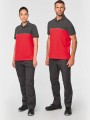Polos à personnaliser WK. DESIGNED TO WORK Polo bicolore écoresponsable manches courtes unisexe 