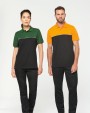 WK. DESIGNED TO WORK Zweifarbiges Kurzarm-Unisex-Polohemd Poloshirt personalisierbar